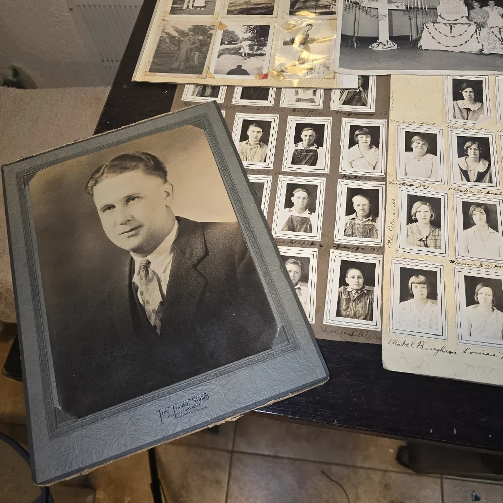 Vintage Black and White Photograph Collection